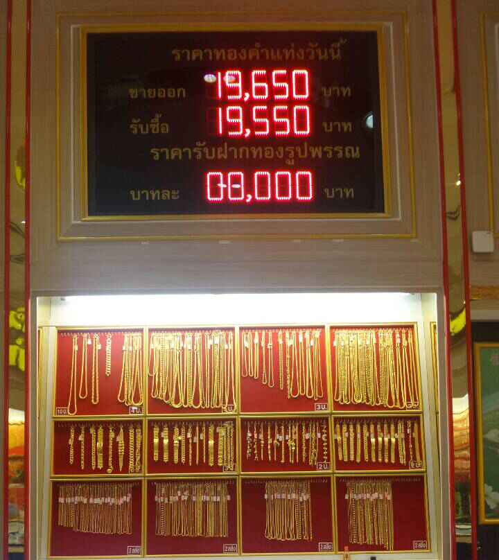 ป้ายราคาทองดิจิตอล LED
