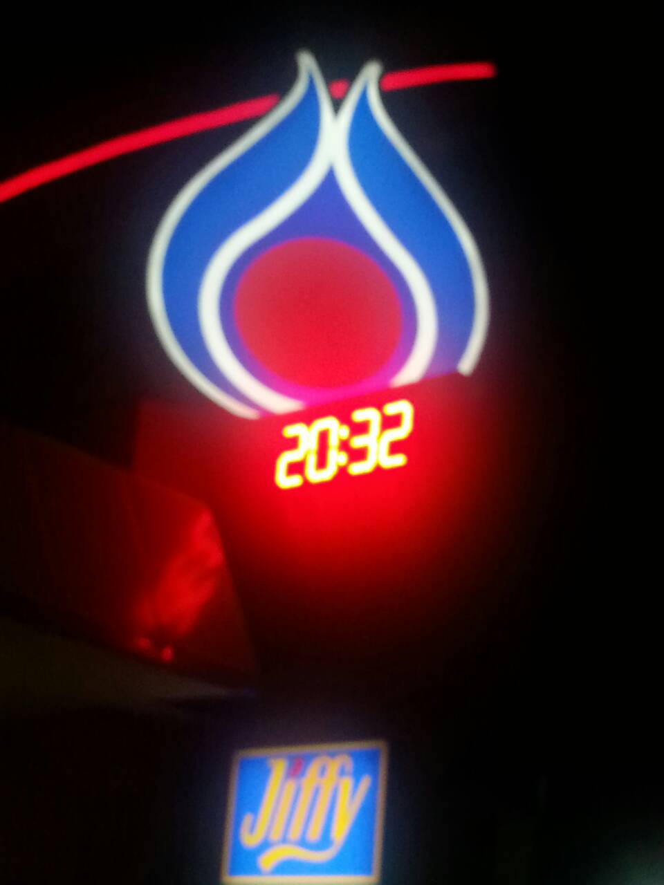 นาฬิกาดิจิตอล LED รุ่น 40นิ้ว 4หลัก